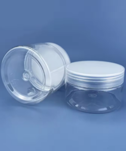 Wholesale Transparent Tall Style Plastic Jars