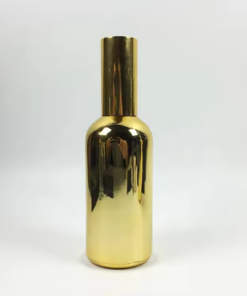 Wholesale Empty Uv Gold Plating Glass Perfume Spray Bottle