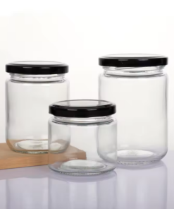 Wholesale Good Quality Food Storage Glass Bottles And Jars With Lid