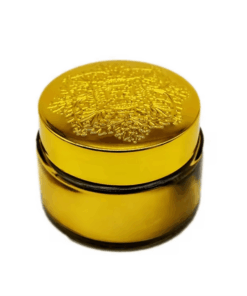 Wholesale Popular Arabic Glass Bakhoor Jar With Goldsilver Lid