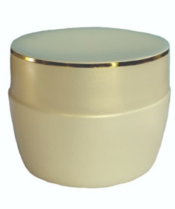 Wholesale Pearl White Pp Cosmetic Packaging Plastic Face Cream Jar