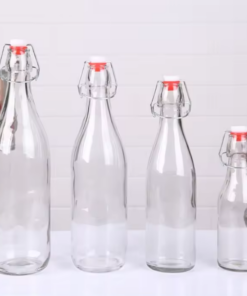 Wholesale Classic Unique Swing Top Glass Bottle