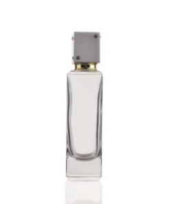 Wholesale Empty Perfume Glass Spray Bottle With High Quality White Cap