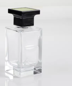 Factory Supply Transparent Rectangle Square Clear Atomizer Glass Perfume Bottle