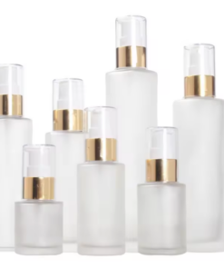 Wholesale Frosted Lotion Bottle With Golden Pump