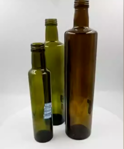 Wholesale Dark Green Round Olive Bottle